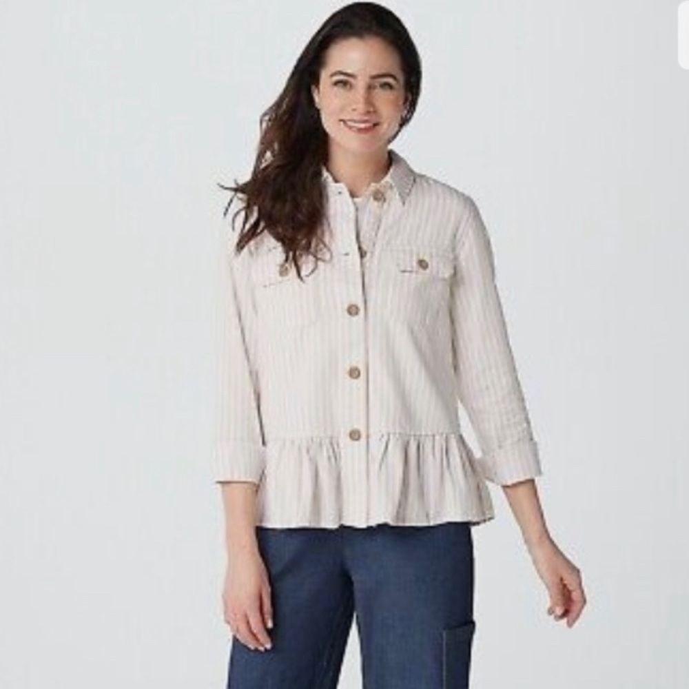 d&co. Denim+Company Womens Jacket Size S brand new